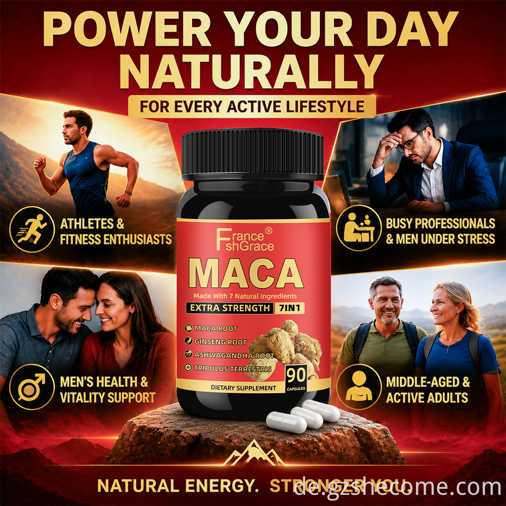 Maca Root Capsules8